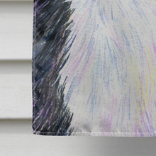 Load image into Gallery viewer, Starry Night Bernese Mountain Dog Flag Canvas House Size