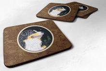 Load image into Gallery viewer, Starry Night Bernese Mountain Dog Coasters - Set of 4 Lightweight Foam, Absorbent Drink Coasters