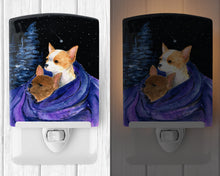Load image into Gallery viewer, Starry Night Chihuahua Ceramic Night Light SS8513CNL