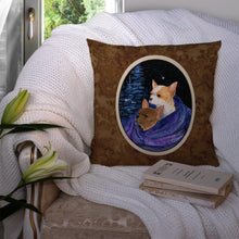 Load image into Gallery viewer, Starry Night Chihuahua Throw Pillow - 14x14 Decorative Pillow – Art for Your Home &amp; Patio