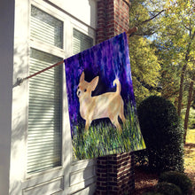 Load image into Gallery viewer, Starry Night Chihuahua Flag Canvas House Size