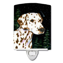 Load image into Gallery viewer, Starry Night Dalmatian Ceramic Night Light SS8518CNL