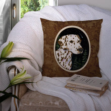 Load image into Gallery viewer, Starry Night Dalmatian Throw Pillow - 14x14 Decorative Pillow – Art for Your Home &amp; Patio