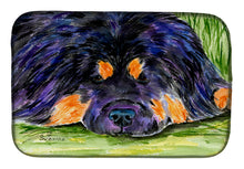 Load image into Gallery viewer, Tibetan Mastiff Dish Drying Mat – Absorbent, Artistic Kitchen Essentials SS8519DDM