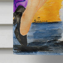 Load image into Gallery viewer, Lady with her Chihuahua Flag Canvas House Size