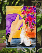 Load image into Gallery viewer, Lady with her Chihuahua Garden Flag - Outdoor Decorative Yard Flag