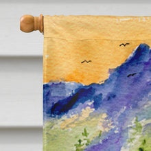 Load image into Gallery viewer, Lady with her Japanese Chin Flag Canvas House Size