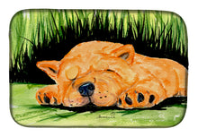 Load image into Gallery viewer, Chow Chow Dish Drying Mat – Absorbent, Artistic Kitchen Essentials SS8526DDM