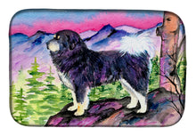 Load image into Gallery viewer, Tibetan Mastiff Dish Drying Mat – Absorbent, Artistic Kitchen Essentials SS8528DDM