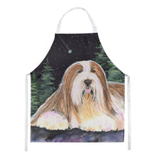 Load image into Gallery viewer, Starry Night Bearded Collie Apron – Artist-Designed Kitchen, BBQ &amp; Craft Apron