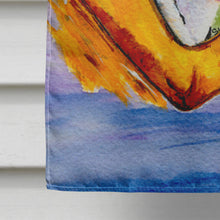Load image into Gallery viewer, Woman driving with her Boston Terrier Flag Canvas House Size