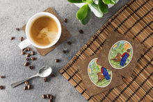 Load image into Gallery viewer, Little boy with his Chesapeake Bay Retriever Coasters - Set of 4 Lightweight Foam, Absorbent Drink Coasters