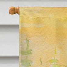 Load image into Gallery viewer, Lady driving with her Briard Flag Canvas House Size