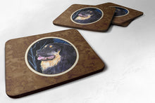Load image into Gallery viewer, Starry Night Tibetan Mastiff Coasters - Set of 4 Lightweight Foam, Absorbent Drink Coasters