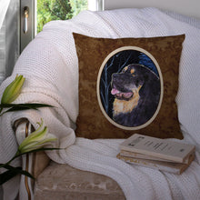 Load image into Gallery viewer, Starry Night Tibetan Mastiff Throw Pillow - 14x14 Decorative Pillow – Art for Your Home &amp; Patio