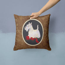 Load image into Gallery viewer, Scottish Terrier Throw Pillow - 14x14 Decorative Pillow – Art for Your Home &amp; Patio