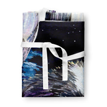 Load image into Gallery viewer, Starry Night Border Collie Apron – Artist-Designed Kitchen, BBQ &amp; Craft Apron