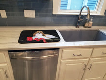 Load image into Gallery viewer, Shih Tzu Dish Drying Mat – Absorbent, Artistic Kitchen Essentials SS8562DDM