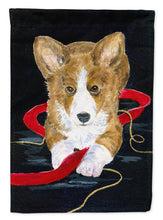 Load image into Gallery viewer, Corgi Flag Canvas House Size