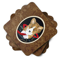 Load image into Gallery viewer, Corgi Coasters - Set of 4 Lightweight Foam, Absorbent Drink Coasters