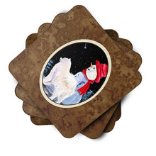 Load image into Gallery viewer, Samoyed Coasters - Set of 4 Lightweight Foam, Absorbent Drink Coasters