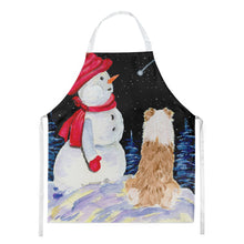 Load image into Gallery viewer, Australian Shepherd Apron – Artist-Designed Kitchen, BBQ &amp; Craft Apron