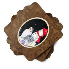 Load image into Gallery viewer, Australian Shepherd Coasters - Set of 4 Lightweight Foam, Absorbent Drink Coasters