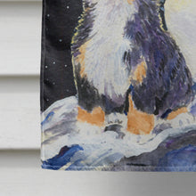 Load image into Gallery viewer, Bernese Mountain Dog Flag Canvas House Size