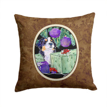 Load image into Gallery viewer, Bernese Mountain Dog Throw Pillow - 14x14 Decorative Pillow – Art for Your Home &amp; Patio