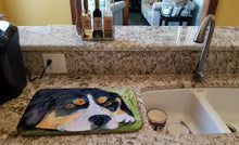 Load image into Gallery viewer, Entlebucher Mountain Dog Dish Drying Mat – Absorbent, Artistic Kitchen Essentials SS8596DDM