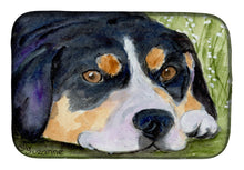 Load image into Gallery viewer, Entlebucher Mountain Dog Dish Drying Mat – Absorbent, Artistic Kitchen Essentials SS8596DDM