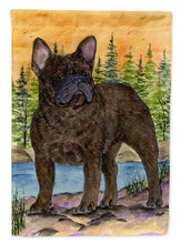 Load image into Gallery viewer, French Bulldog Flag Canvas House Size