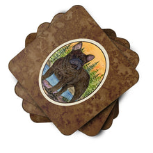 Load image into Gallery viewer, French Bulldog Coasters - Set of 4 Lightweight Foam, Absorbent Drink Coasters