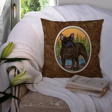 Load image into Gallery viewer, French Bulldog Throw Pillow - 14x14 Decorative Pillow – Art for Your Home &amp; Patio