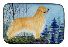 Load image into Gallery viewer, Golden Retriever Dish Drying Mat – Absorbent, Artistic Kitchen Essentials SS8607DDM