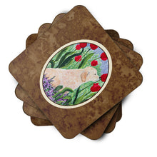 Load image into Gallery viewer, Golden Retriever Coasters - Set of 4 Lightweight Foam, Absorbent Drink Coasters
