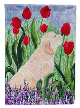 Load image into Gallery viewer, Golden Retriever Garden Flag - Outdoor Decorative Yard Flag
