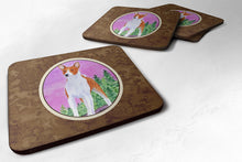 Load image into Gallery viewer, Basenji Coasters - Set of 4 Lightweight Foam, Absorbent Drink Coasters