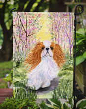 Load image into Gallery viewer, English Toy Spaniel Garden Flag - Outdoor Decorative Yard Flag