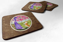 Load image into Gallery viewer, Corgi Coasters - Set of 4 Lightweight Foam, Absorbent Drink Coasters