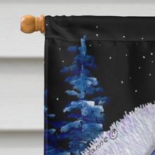 Load image into Gallery viewer, Siberian Husky Flag Canvas House Size