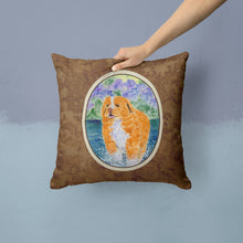 Load image into Gallery viewer, Nova Scotia Duck Toller Throw Pillow - 14x14 Decorative Pillow – Art for Your Home &amp; Patio