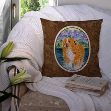 Load image into Gallery viewer, Nova Scotia Duck Toller Throw Pillow - 14x14 Decorative Pillow – Art for Your Home &amp; Patio