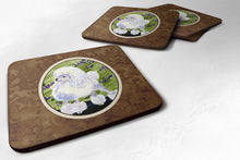 Load image into Gallery viewer, Poodle Coasters - Set of 4 Lightweight Foam, Absorbent Drink Coasters