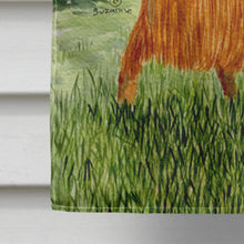 Load image into Gallery viewer, Irish Setter Flag Canvas House Size