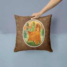 Load image into Gallery viewer, Irish Setter Throw Pillow - 14x14 Decorative Pillow – Art for Your Home &amp; Patio