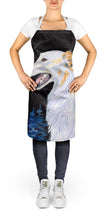 Load image into Gallery viewer, Borzoi Apron – Artist-Designed Kitchen, BBQ &amp; Craft Apron