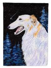Load image into Gallery viewer, Borzoi Flag Canvas House Size