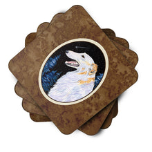 Load image into Gallery viewer, Borzoi Coasters - Set of 4 Lightweight Foam, Absorbent Drink Coasters