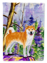 Load image into Gallery viewer, Shiba Inu Flag Canvas House Size